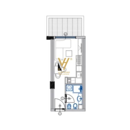 GARSONIERE 28 M2 NE VISTA MARE, QERRET 39.700 EURO
