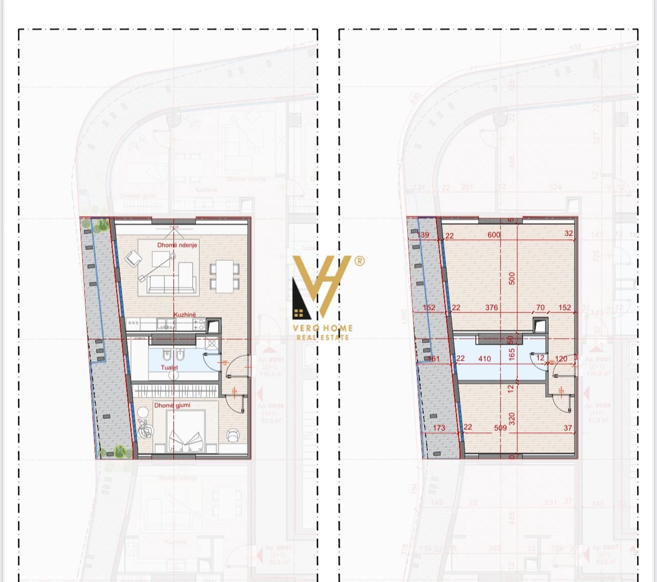 OKAZION!! SHITET APARTAMENT 1+1+BLK TE ZOGU I ZI