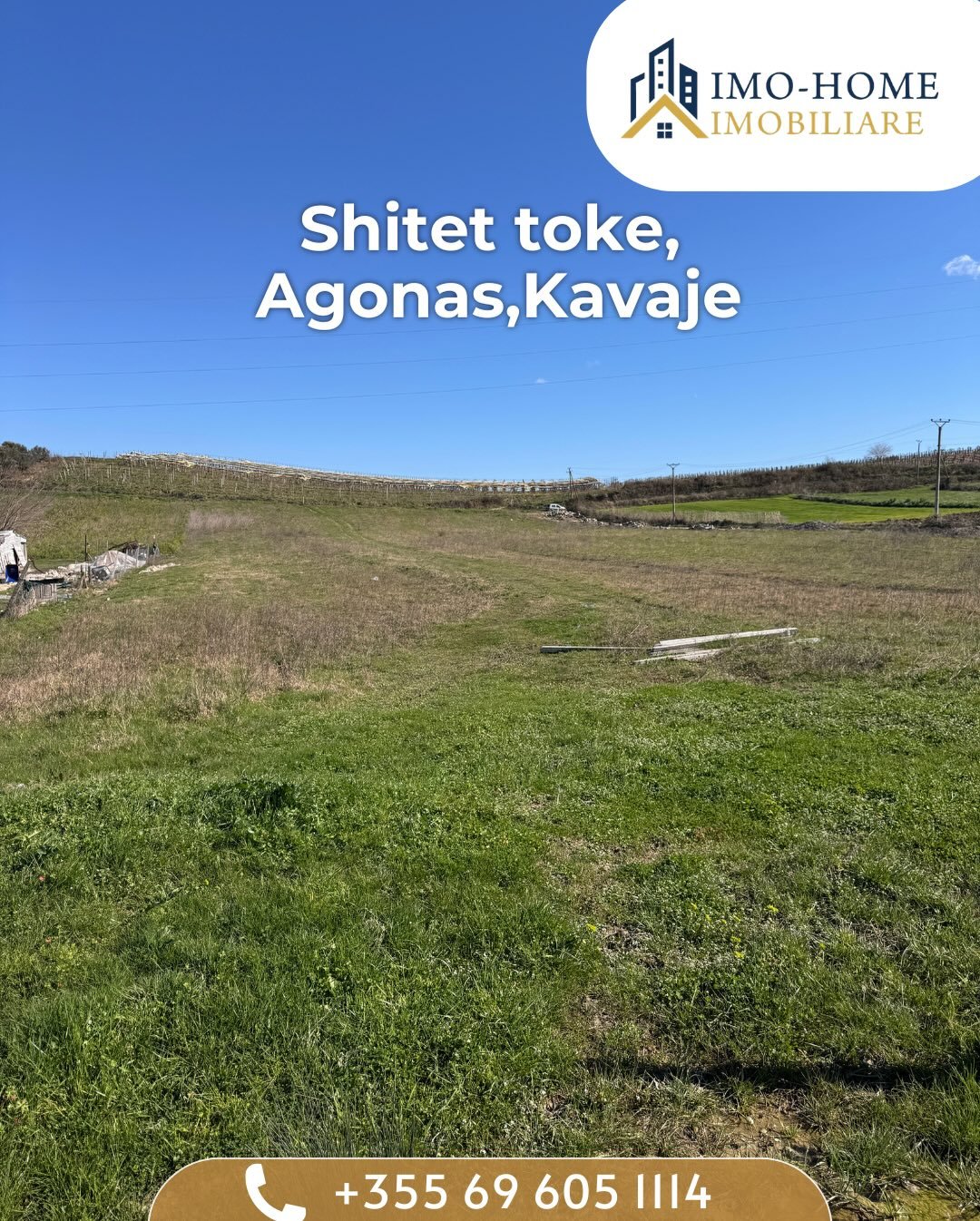 ⚡️ Okazion Shitet toke buze rruges Agonas,Kavaje