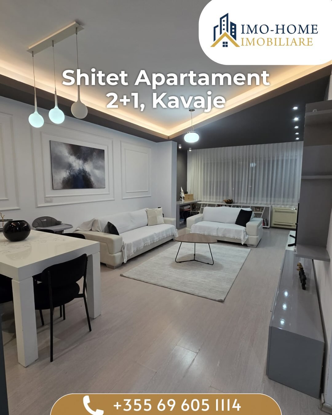 💥Shitet apartament 2+1 super i investuar,Kavaje💥