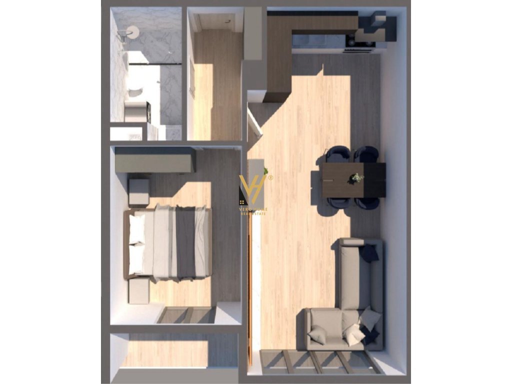 1+1 TE UNITED TOWERS, KOMUNA E PARISIT 186.000 EUR