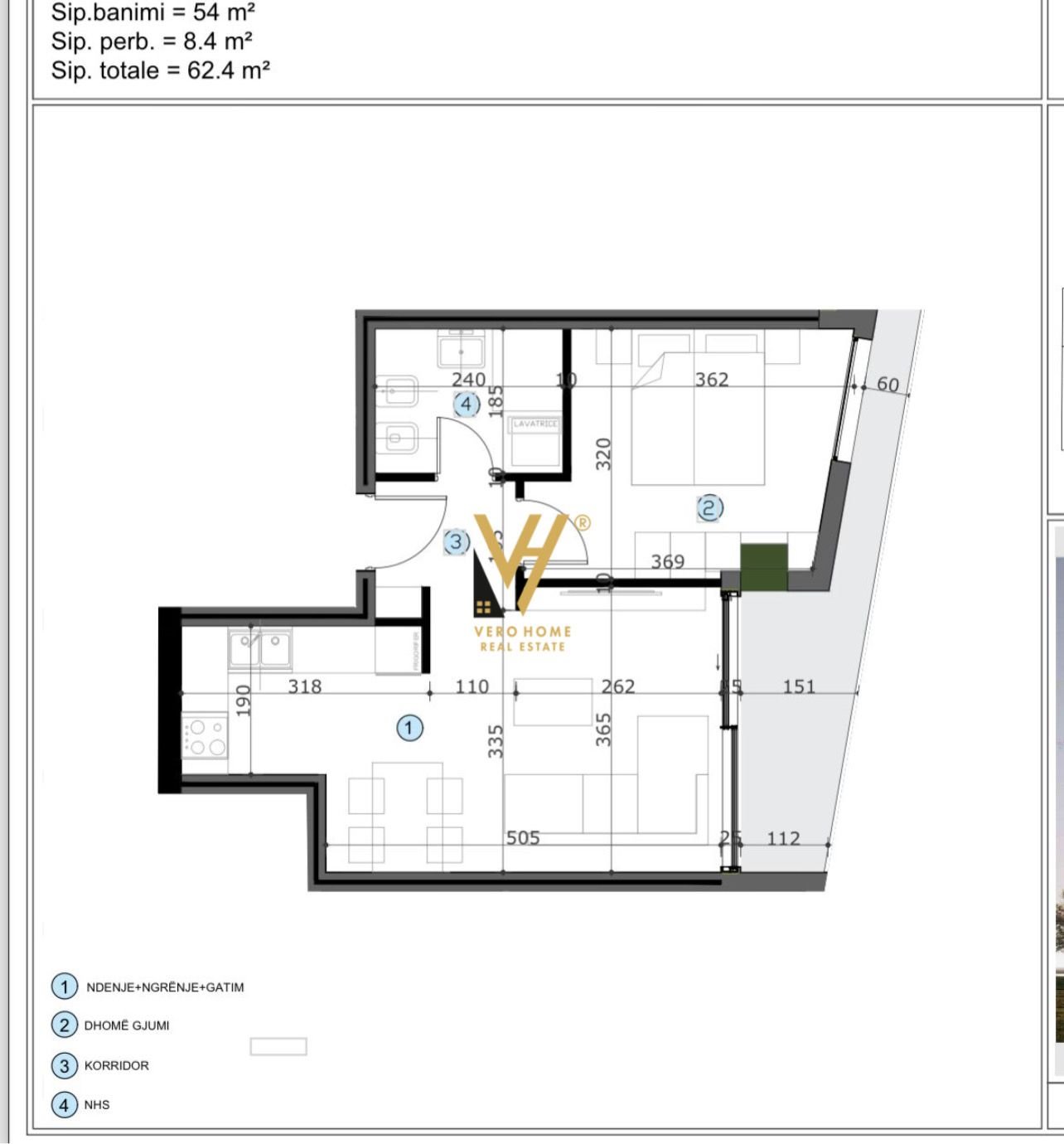 2+1+BLK TE MOA RESIDENC, KASHAR 87.000 EURO