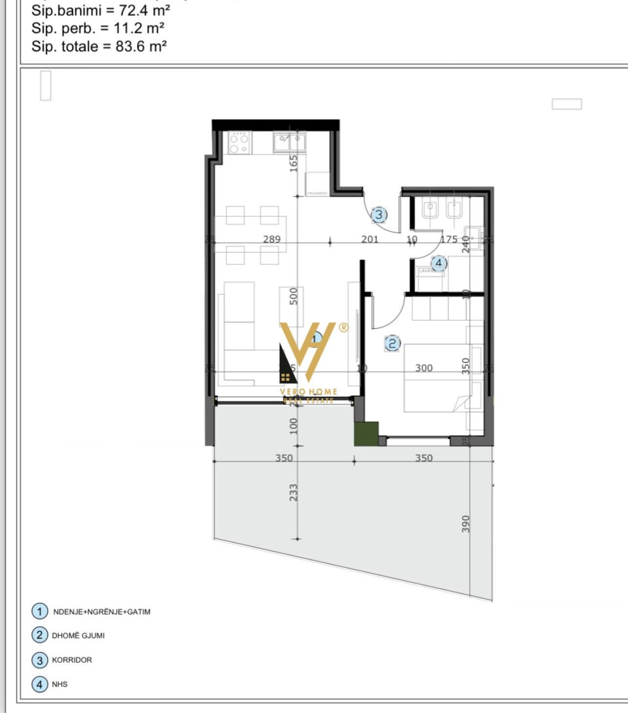 2+1+BLK TE MOA RESIDENC, KASHAR 117.000 EURO
