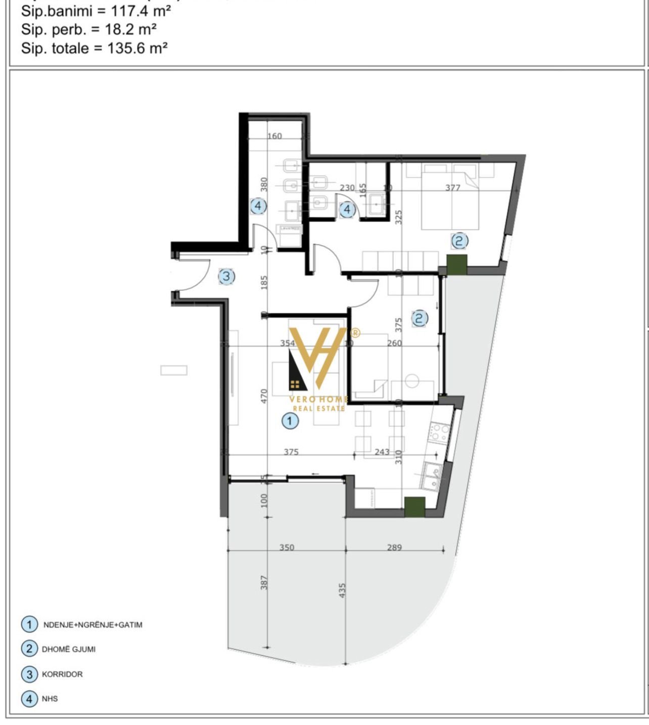 2+1+BLK TE MOA RESIDENC, KASHAR 190.000 EURO