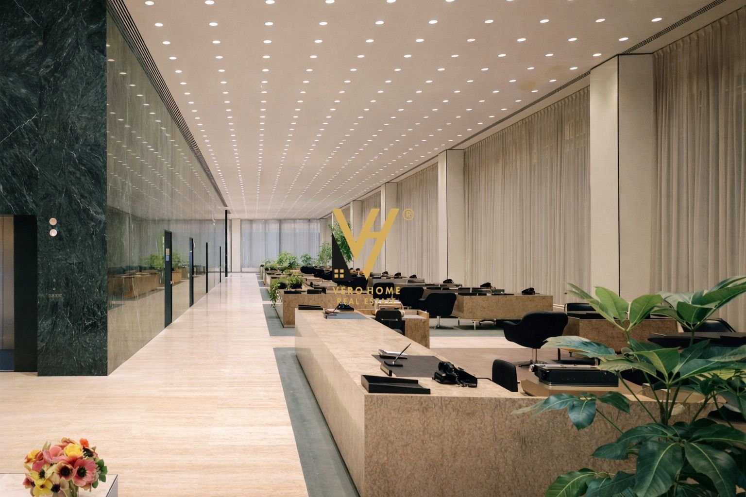 AMBIENT BIZNESI 141 M2 ME QIRA TE 5 MAJI 1.100 EUR