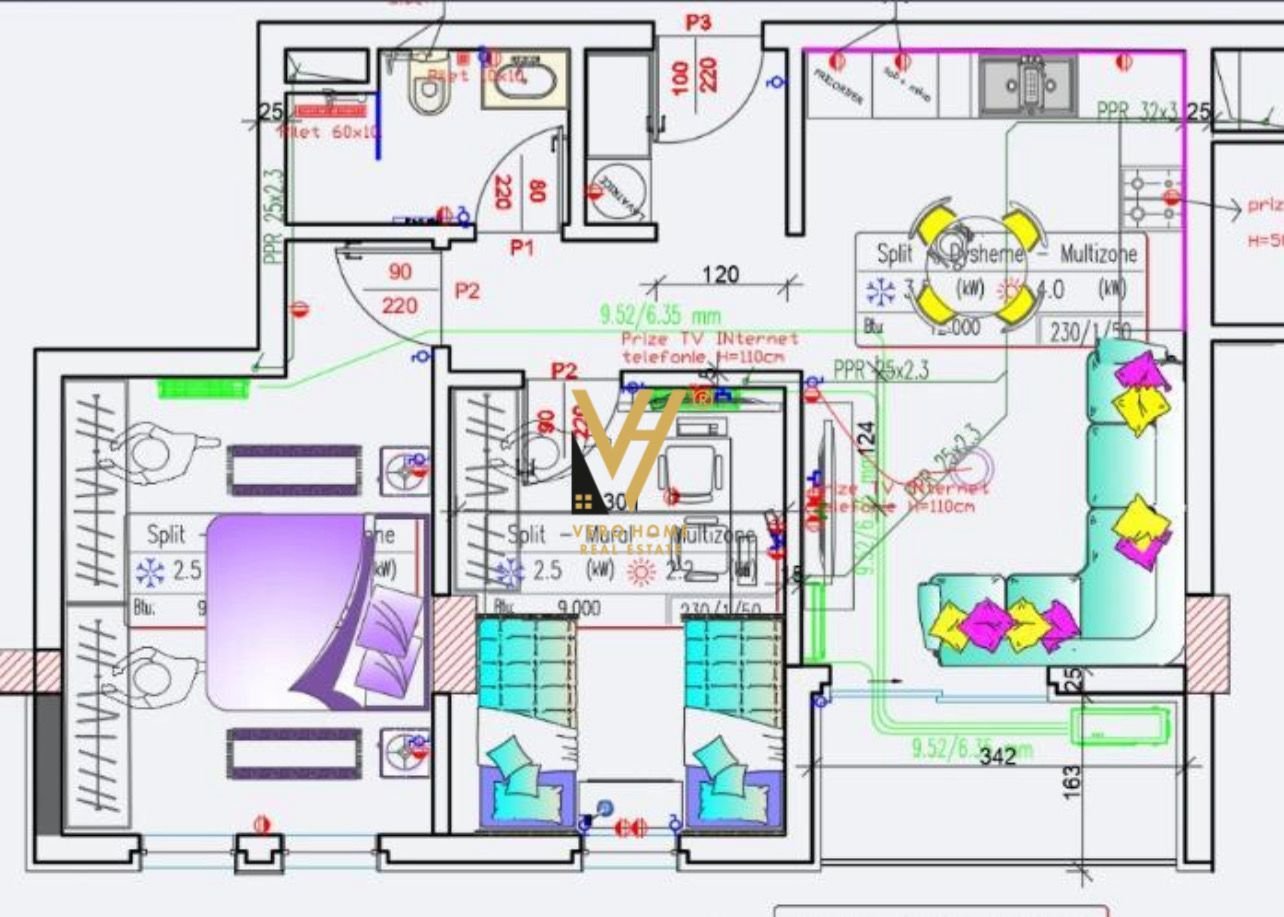 APARTAMENT 2+1+BLK TE UNIVERS CITY 90.000 EURO