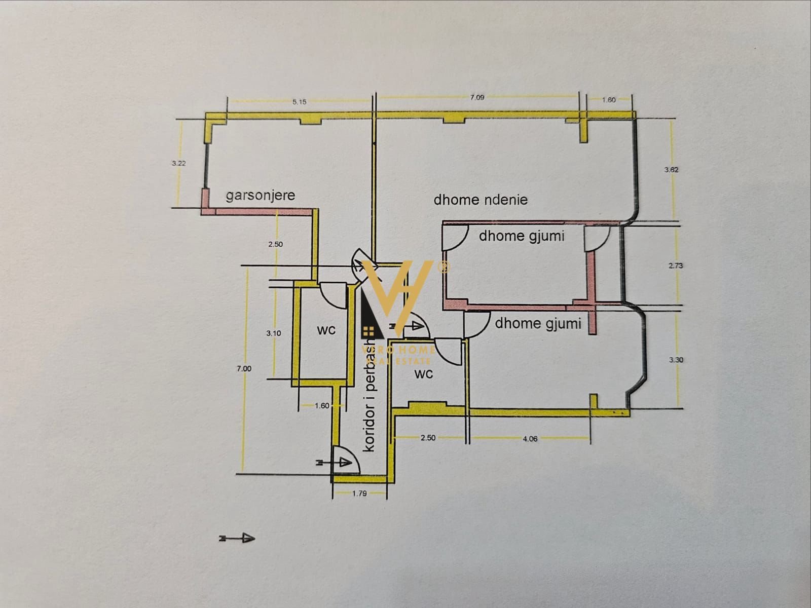APARTAMENT+GARSONIERE TE ZOGU I ZI 300.000 EURO