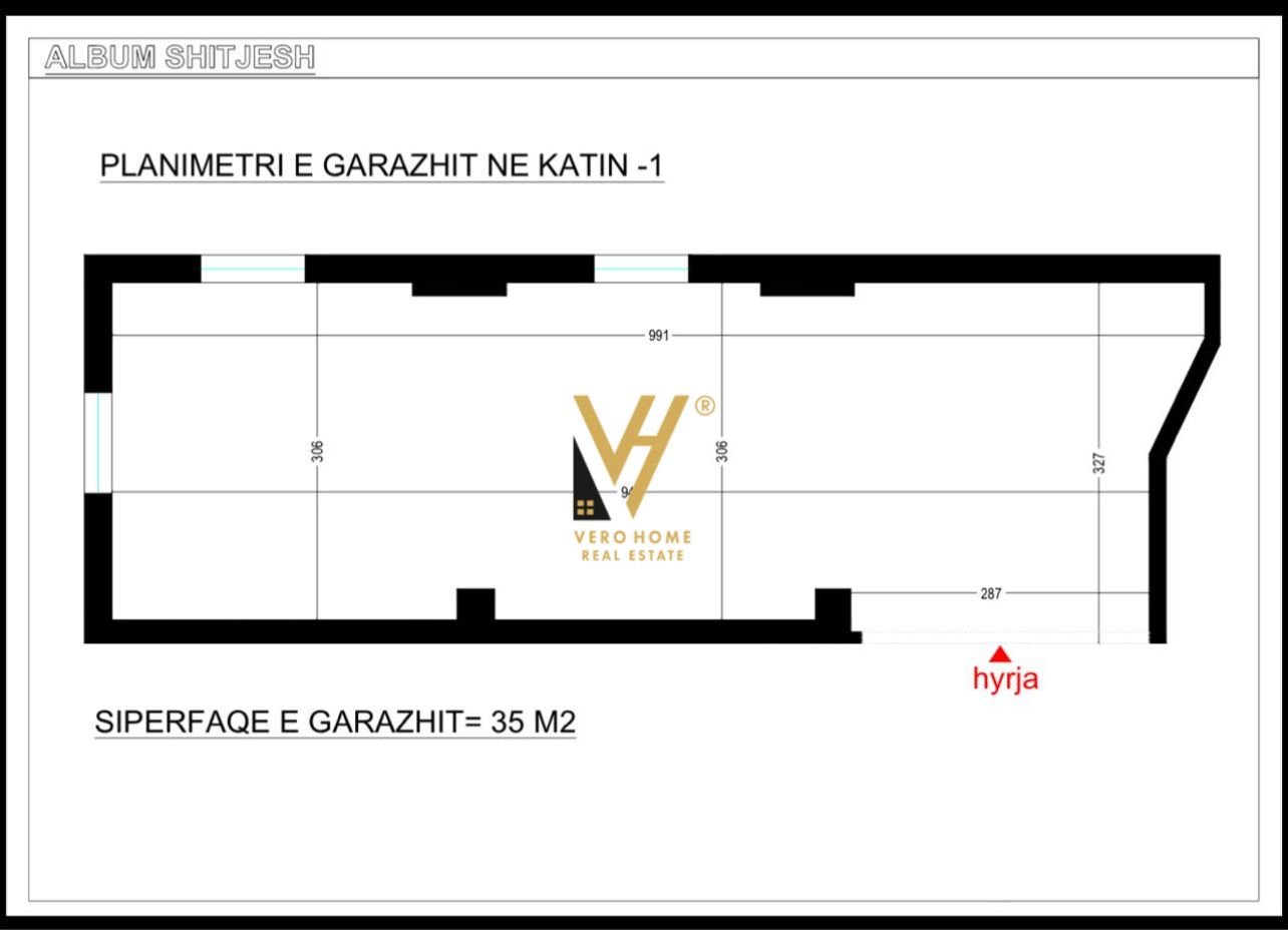 GARAZH 35 M2 TE KOMUNA E PARISIT 35.000 EURO